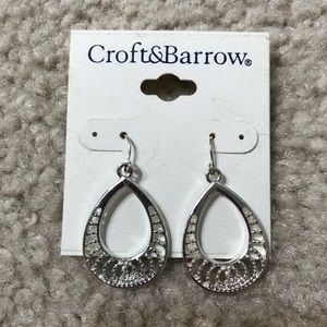 Croft & Barrow Silver Earrings